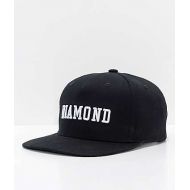 DIAMOND SUPPLY Diamond Supply Co. Fordham Black Snapback Hat