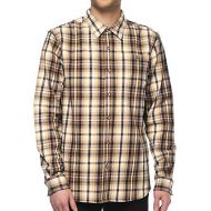 DIAMOND SUPPLY Diamond Supply Co. Holiday Brown Flannel Shirt