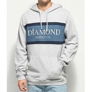 DIAMOND SUPPLY Diamond Supply Co. Mayfair Grey & Blue Hoodie