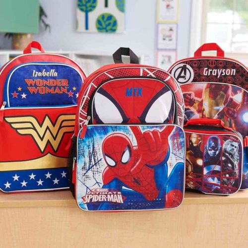  DIBSIES Personalization Station Personalized Superhero Backpacks (Wonder Woman)