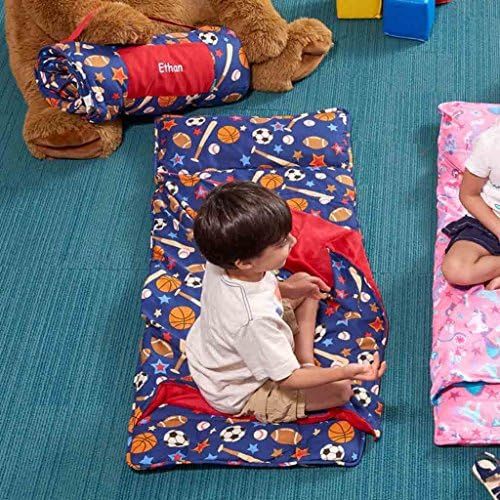  [아마존베스트]DIBSIES Personalization Station Personalized Toddler & Preschool Nap Mats Sports