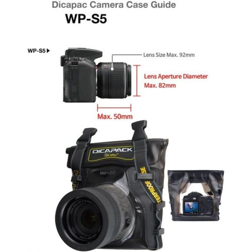  DiCAPac WP-S5 Waterproof Case for Digital SLR Cameras