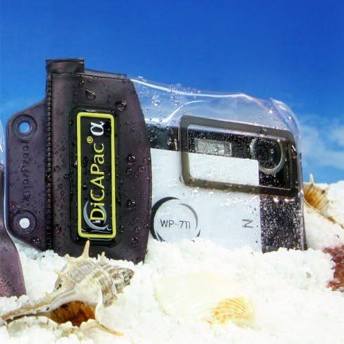 후지필름 DiCAPac Marine Camera Case - Neck Strap - Polycarbonate - Clear