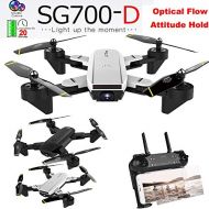 DICPOLIA SG700-D 2.4Ghz 4CH Wide-angle WiFi 1080P Optical Flow Dual Camera RC Drone,Rc Airplane,RC Helicopter,Drones Parts,Remote Control,Rc Plane,Outdoor Racing Controllers Helicopter Sky