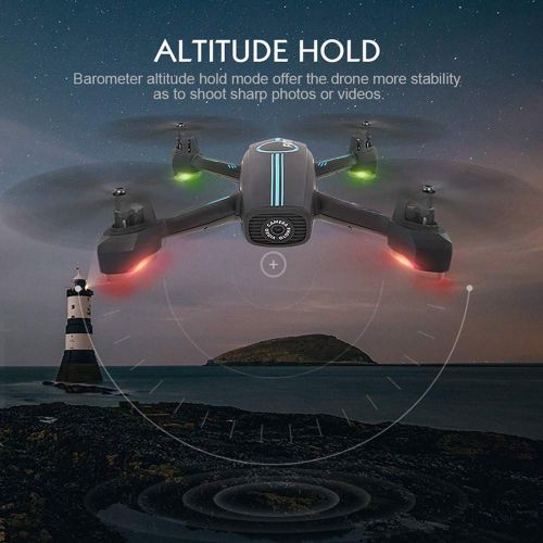  DICPOLIA GPS RC Drone,Outdoor Remote Control RC Helicopter Flying Toys,Racing Propel Helicopters JXD 528 2.4GHz Full HD 720P Camera WIFI FPV GPS Quadcopter RC Drone Aircraft Quadcopter Toy