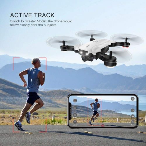  DICPOLIA Flytec T17 720P Double Cameras Foldable RC Quadcopter Headless Mode ,Outdoor Racing Controllers Helicopter Sky Rover,Rc Airplane,RC Helicopter,Drones Parts,Remote Control,