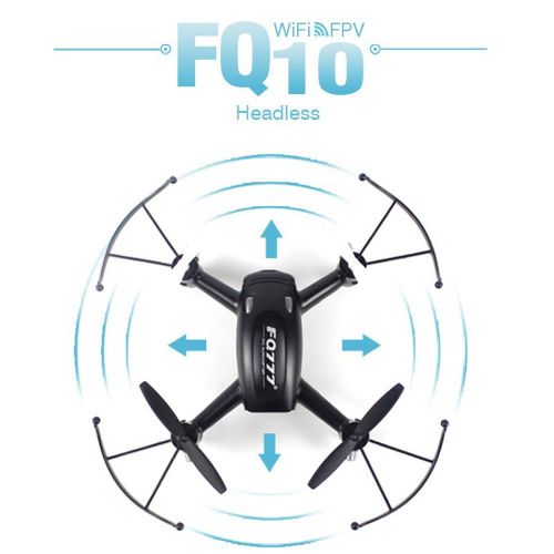  DICPOLIA Rc Airplane,RC Helicopter,Drones,Remote Control,FQ777 FQ10 WiFi Drone with 720P Camera RTF 6-axis Gyro 2.4GHz RC Quadcopter ,Outdoor Racing Controllers RC Flying Helicopter Toy Gif