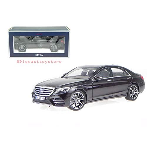  DIECAST 1:18 2018 Mercedes-Benz S-Class AMG (Ruby Black Metallic) 183483 by NOREV