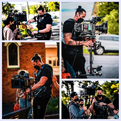  DIFESURO DF DIGITALFOTO Thanos Pro X Support Vest Rotating Steadicam System Trinity Glide Gear for Crane 3S RS 2/RSC 2 Gimbal Etc,Loading 5-15KG