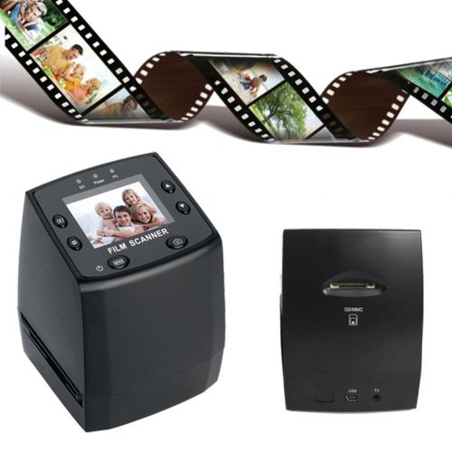  DigitNow! High resolution film scanner convert 35135mmNegative&Slide to Digital JPEGs and saved to SD card, Using Built-In Software Interpolation with 1800DPI High Resolution-510