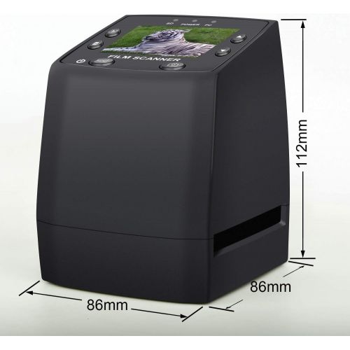  [아마존베스트]DIGITNOW! 135 Film Negative Scanner High Resolution Slide Viewer,Convert 35mm Film &Slide to Digital JPEG Save into SD Card , with Slide Mounts Feeder No Computer/Software Required