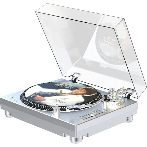  DIGITNOW High Fidelity Belt Drive Turntable, Vinyl Record Player with Magnetic Cartridge, Convert Vinyl to Digital, Variable Pitch Control &Anti-Skate Control