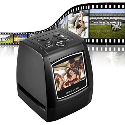  [아마존베스트]DIGITNOW! 5 m / 10 m stand alone 2.4 inch LCD display film/slide scanner 1800 DPI high resolution image scanner to USB 2.0 interface convert to PC