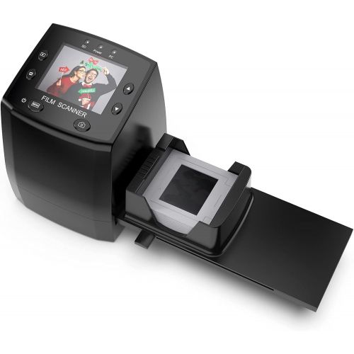  [아마존베스트]DIGITNOW! Slide scanner converts 35 mm / 135 negative and slide to digital JPEG, film scanner with high resolution of 1800 DPI, no computer required.