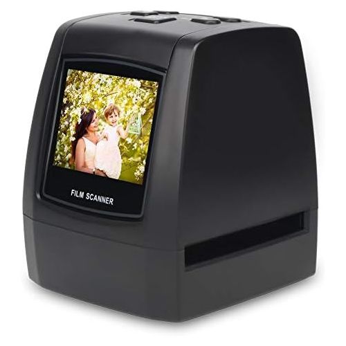  [아마존베스트]DigitNow! Dia Film Scanner (Film/slide, Super 8 film, 35mm and 110, 126, SD/MMC Card Slot, USB 2.0 Interface, AC Current, 22 MP, CMOS Black)