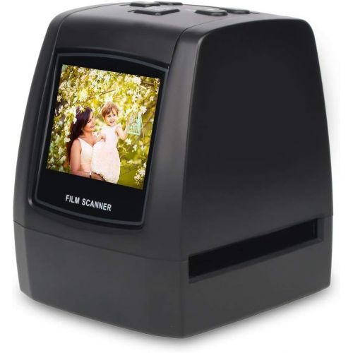  [아마존베스트]DigitNow! Dia Film Scanner (Film/slide, Super 8 film, 35mm and 110, 126, SD/MMC Card Slot, USB 2.0 Interface, AC Current, 22 MP, CMOS Black)