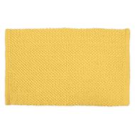 DII Ultra Soft Plush Spa Cotton Pebble Absorbent Chenille Bath Mat Place in Front of Shower, Vanity, Bath Tub, Sink, and Toilet, 17 x 24 - Yellow