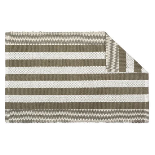  DII CAMZ11084 Contemporary Reversible Machine Washable Recycled Yarn Area Rug for Bedroom, Living Room, and Kitchen 2 x 3 Artichoke