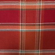 DII CAMZ10885 Cotton Tablecloth, Perfect for Holiday, Fall, Thanksgiving, Dinner Parties or Everyday Use, 70 Round, Autumn Spice Plaid