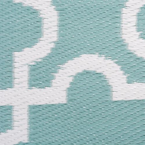  DII Moroccan Indoor/Outdoor Lightweight, Reversible, & Fade Resistant Area Rug, Use For Patio, Deck, Garage, Picnic, Beach, Camping, BBQ, Or Everyday Use - 4 x 6, Gray Lattice