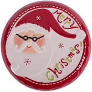 DII Winter Season Dishware Holiday Baking, 11.2x4.5, Merry Santa