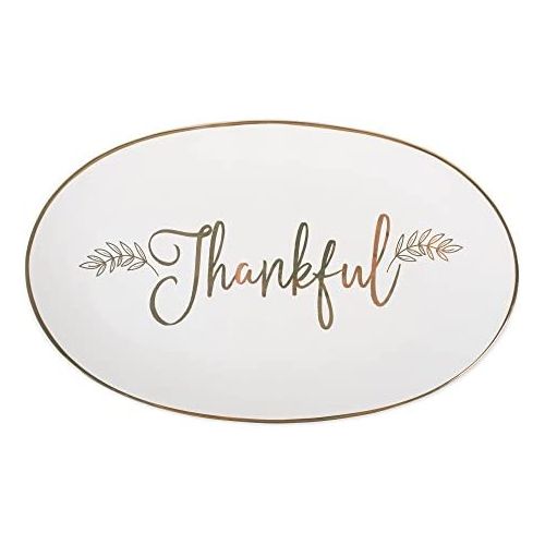  DII Winter Season Dishware Holiday Baking, 19x15, Thankful