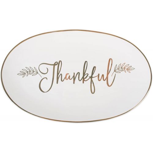  DII Winter Season Dishware Holiday Baking, 19x15, Thankful