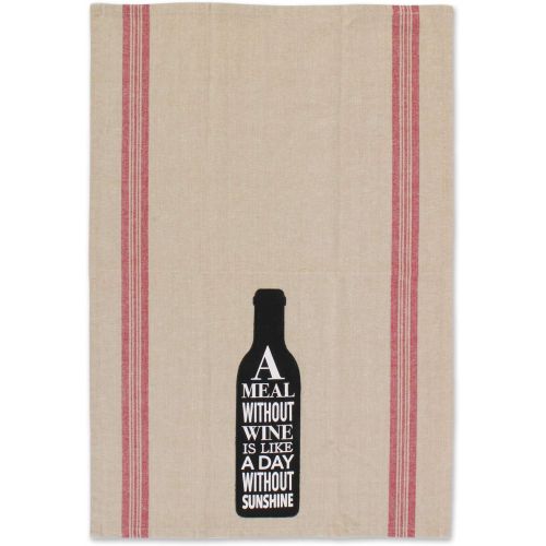  DII Embellished Wine & Sunshine, Dishtowel S/3, 3 Piece