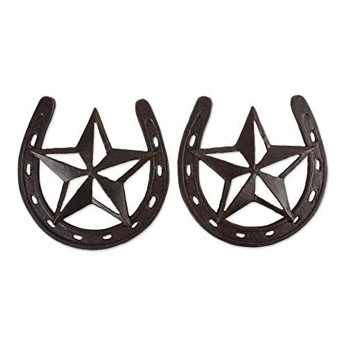  DII Metal Trivet Set, 8x8, Western Star