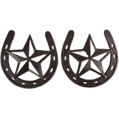  DII Metal Trivet Set, 8x8, Western Star