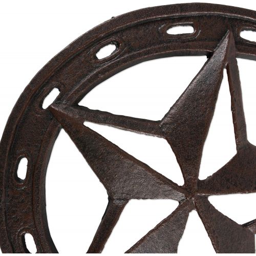  DII Metal Trivet Set, 8x8, Western Star