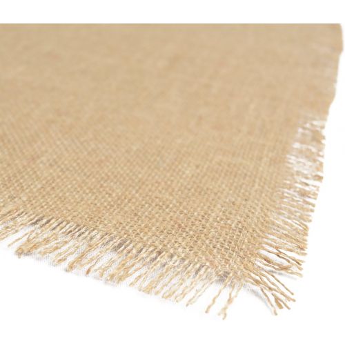  DII 100% Jute, Rustic, Vintage Table Runner, for Parties, BBQs, Everyday, Holidays Use, 15x74, 15 x 74, Solid Natural