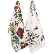 DII Print Kitchen Textiles, Dishtowel S/2, Botanical Blooms 2 Piece