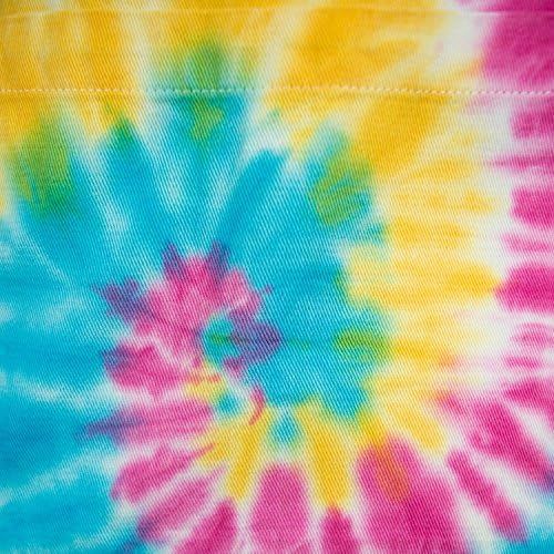  DII Cotton Adjustable Tie Dye Kitchen Chef Apron with Pocket and Extra Long Ties, 32 x 28, Men and Women Apron for Cooking, Baking, Crafting, Gardening, BBQ-Rainbow: Kitchen & Dini
