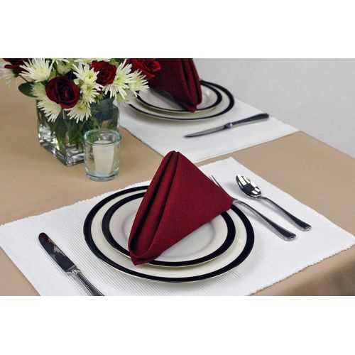  [아마존베스트]DII 60x84 Rectangular Polyester Tablecloth, Beige - Perfect for Fall, Brunch, Thanksgiving, Catering Events, Dinner Parties, Buffets, Weddings or Everyday Use