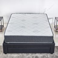 DIKAPA Quee Size 10 Inch Latex Mattress, Hybrid Memory Foam and Latex - Innerspring Independently Encased Coil - Adaptive Comfort Layers, and Balance Between and Firm But Comfortable Feel