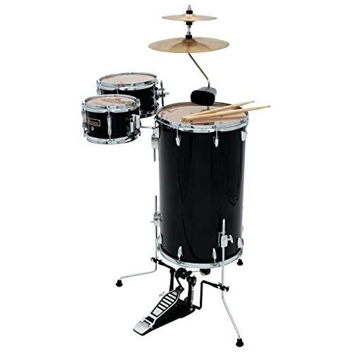  [아마존베스트]Dimavery CDS Cocktail Drum set, black Drum set