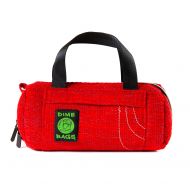 DIME BAGS 10 in Padded Duffle Tube | Discreet, Padded Case for Pipes/Pieces (Red)