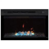 Dimplex PF2325HG Multi-Fire Xd 25 Electric Firebox with Glass Ember Bed, Black