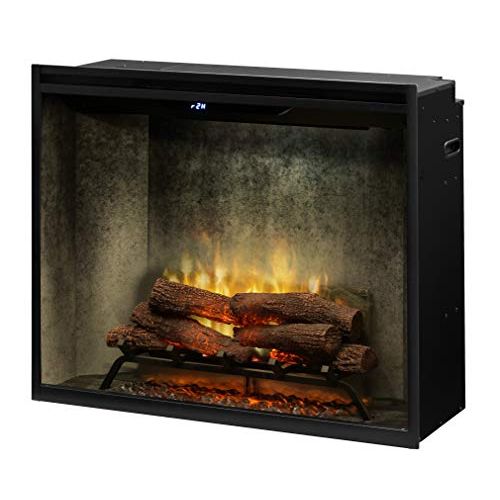  Unknown Dimplex RBF36PWC Revillusion 8794 BTU / 2575W 36 Inch Wide Built-in Vent-Free Electric Fireplace with Weathered Concrete Interior and Remote Control (Portrait Height Model)