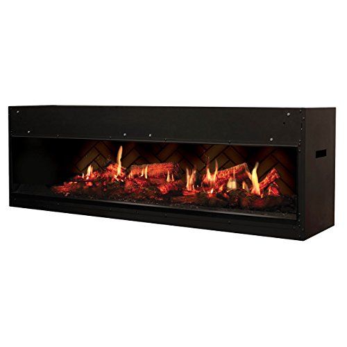 DIMPLEX North America VF5452L Opti-V Electric Fireplace, Black
