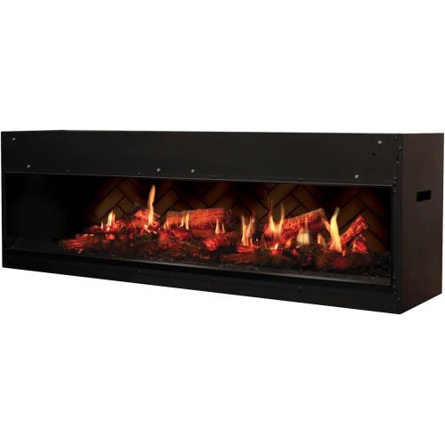  DIMPLEX North America VF5452L Opti-V Electric Fireplace, Black