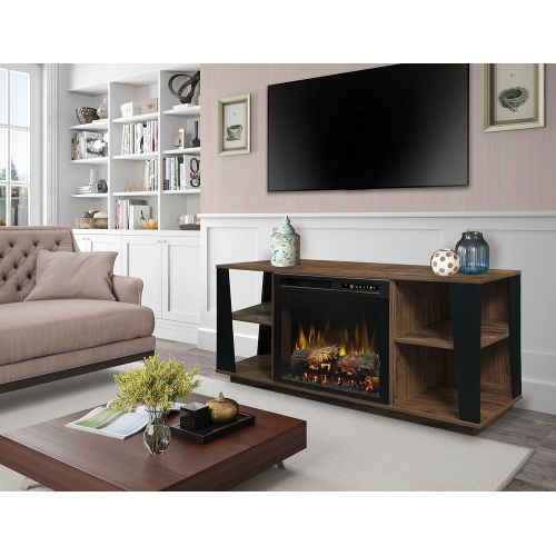  Dimplex Arlo Media Console Electric Fireplace with Logs