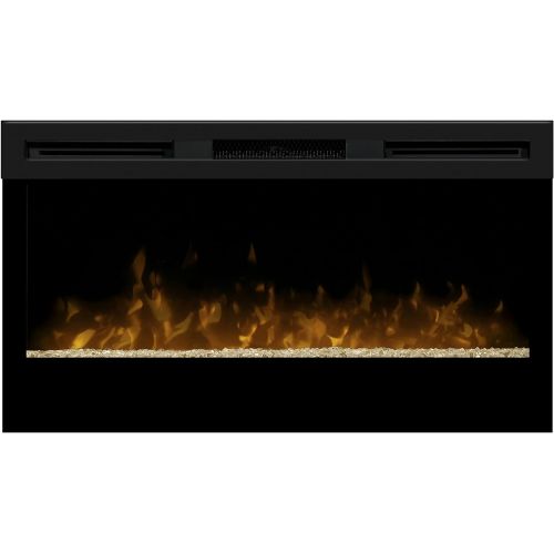  Dimplex BLF34 Wickson Wall-Mounted Indoor Fireplace, Black