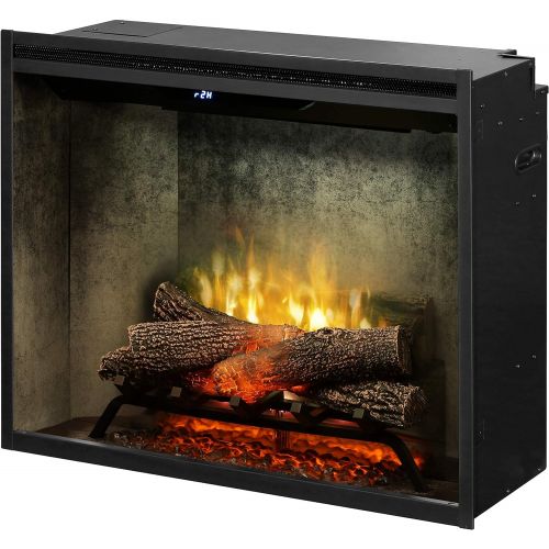  Unknown Dimplex RBF30WC Revillusion 8794 BTU / 2575W 30 Inch Wide Built-in Vent-Free Electric Fireplace with Weathered Concrete Interior and Remote Control