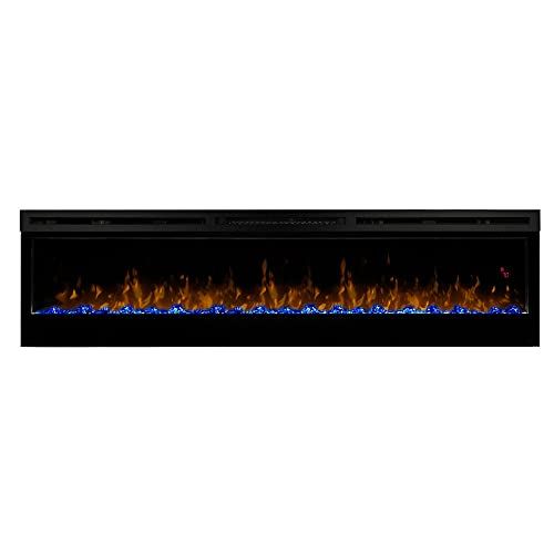  Dimplex Prism 74 Electric Fireplace & Driftwood Log Kit - Black, BLF7451 & LF74DWS-KIT