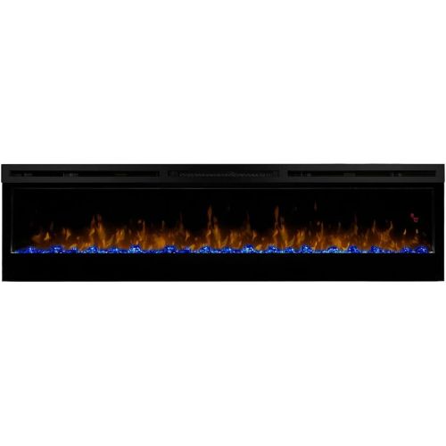  Dimplex Prism 74 Electric Fireplace & Driftwood Log Kit - Black, BLF7451 & LF74DWS-KIT