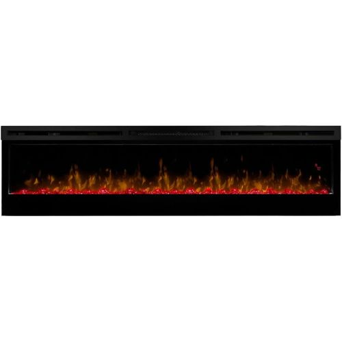  Dimplex Prism 74 Electric Fireplace & Driftwood Log Kit - Black, BLF7451 & LF74DWS-KIT