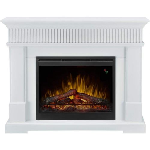  DIMPLEX Jean Mantel Electric Fireplace White/1500