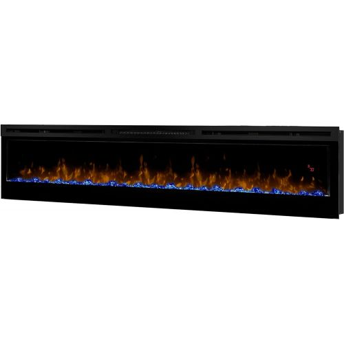  Dimplex Prism Series 74 Wall-Mounted Linear Electric Fireplace with Acrylic Ember Bed (BLF7451)